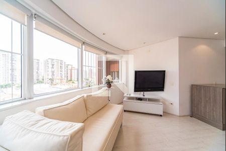 Sala de apartamento para alugar com 1 quarto, 87m² em Jardim Bela Vista, Santo André