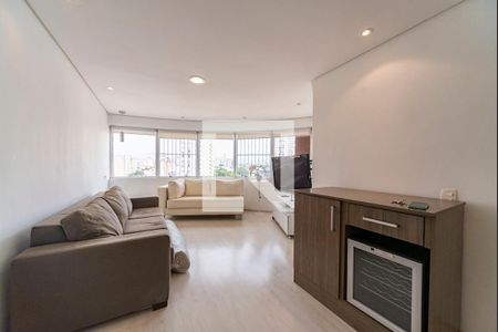 Sala de apartamento para alugar com 1 quarto, 87m² em Jardim Bela Vista, Santo André