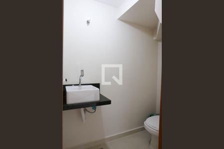 Lavabo de casa à venda com 3 quartos, 109m² em Jardim Santo Antônio, Santo André