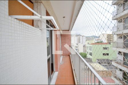 Varanda da Sala de apartamento à venda com 2 quartos, 74m² em Vila Isabel, Rio de Janeiro