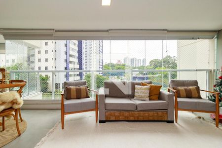 Sala de apartamento à venda com 4 quartos, 189m² em Santo Amaro, São Paulo