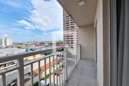 Varanda da Sala de apartamento para alugar com 1 quarto, 29m² em Vila Ema, São Paulo