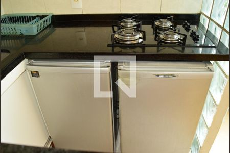 Cozinha de apartamento para alugar com 1 quarto, 30m² em Paraíso, São Paulo