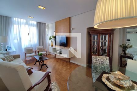 Sala de Estar e Jantar de apartamento à venda com 3 quartos, 134m² em Centro, Campinas