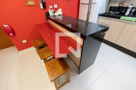 Sala/Cozinha de apartamento para alugar com 1 quarto, 43m² em Consolação, São Paulo