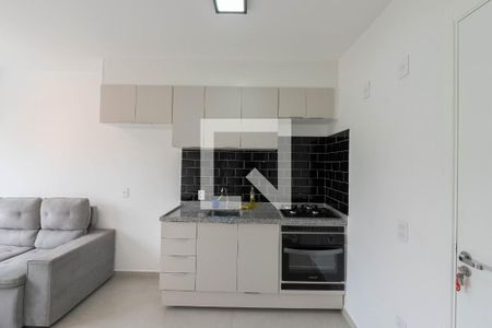 Sala/Cozinha de apartamento para alugar com 1 quarto, 27m² em Bela Vista, São Paulo