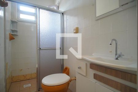 Banheiro de kitnet/studio para alugar com 1 quarto, 38m² em Centro, São Leopoldo