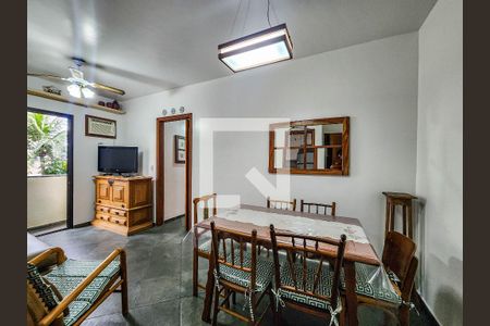 Sala de apartamento para alugar com 2 quartos, 86m² em Jardim Tres Marias, Guarujá