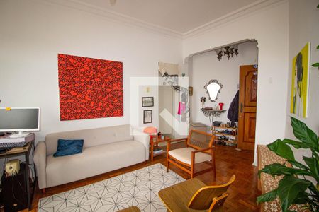 Sala de apartamento à venda com 2 quartos, 91m² em Grajau, Rio de Janeiro