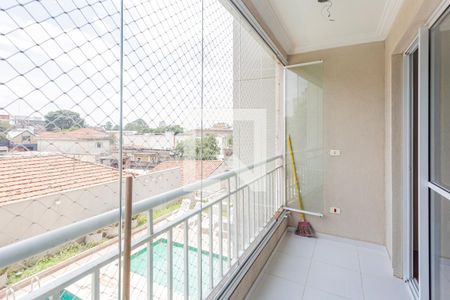 Varanda da Sala de apartamento para alugar com 3 quartos, 65m² em Vila Vermelha, São Paulo