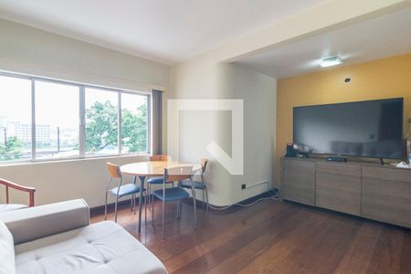 Sala de apartamento à venda com 3 quartos, 80m² em Jardim, Santo André