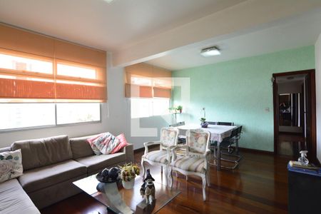 Sala de apartamento para alugar com 3 quartos, 117m² em Luxemburgo, Belo Horizonte