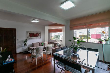 Sala  de apartamento à venda com 3 quartos, 117m² em Luxemburgo, Belo Horizonte