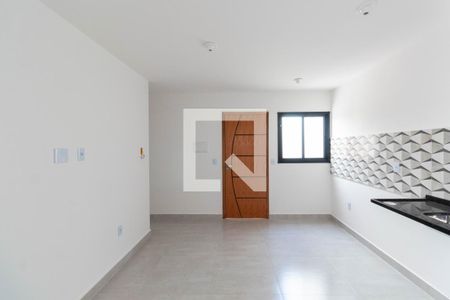 Sala/Cozinha de apartamento à venda com 2 quartos, 52m² em Vila Paranagua, São Paulo