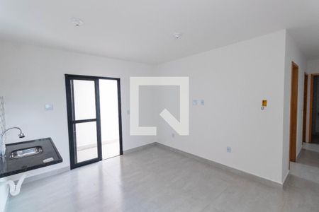 Sala/Cozinha de apartamento à venda com 2 quartos, 52m² em Vila Paranagua, São Paulo