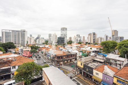 Vista da Sala de apartamento à venda com 2 quartos, 60m² em Pinheiros, São Paulo