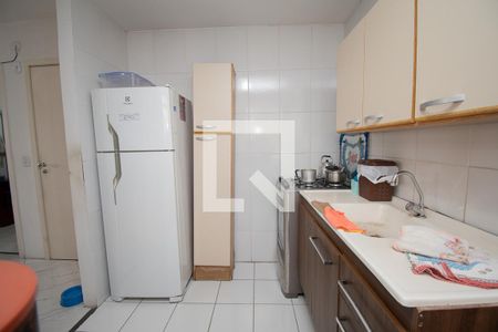 cozinha de apartamento à venda com 2 quartos, 58m² em Santos Dumont, São Leopoldo