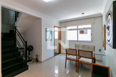 Sala de apartamento à venda com 2 quartos, 120m² em Nova Granada, Belo Horizonte