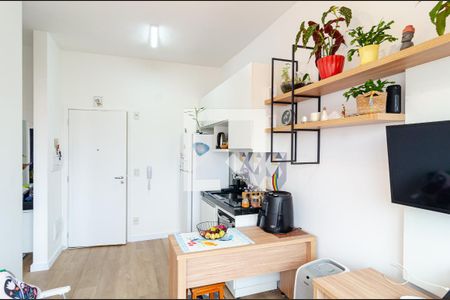 Sala de apartamento para alugar com 1 quarto, 26m² em Mirandópolis, São Paulo