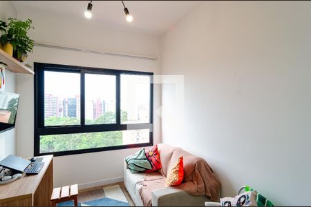 Sala de apartamento para alugar com 1 quarto, 26m² em Mirandópolis, São Paulo