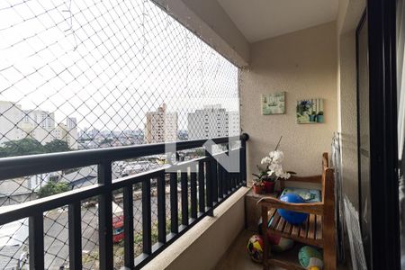 Varanda da Sala de apartamento à venda com 3 quartos, 93m² em Vila Vermelha, São Paulo