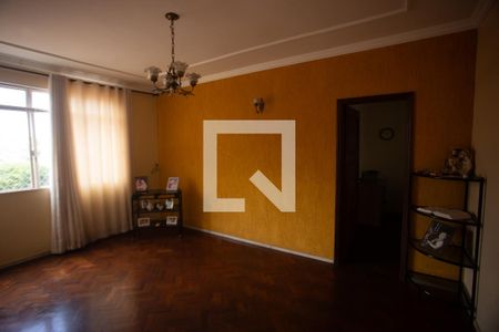 Sala  de apartamento à venda com 3 quartos, 120m² em Alto Barroca, Belo Horizonte