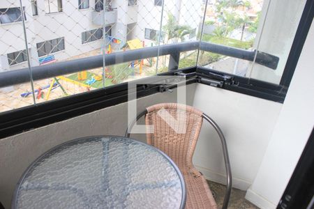 Varanda da sala de apartamento à venda com 3 quartos, 86m² em Vila Rosália, Guarulhos