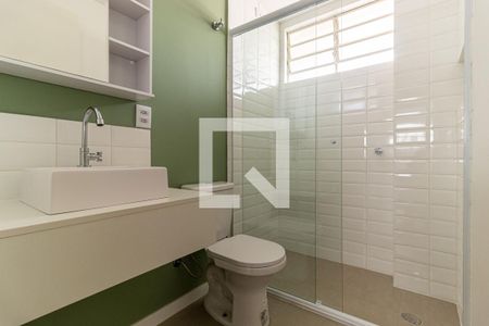 Banheiro de kitnet/studio à venda com 1 quarto, 32m² em Vila Buarque, São Paulo