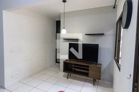 Sala de casa de condomínio para alugar com 3 quartos, 150m² em Parque Residencial Lagoinha, Ribeirão Preto