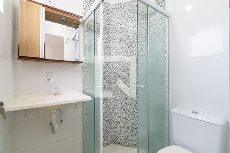 Banheiro de kitnet/studio à venda com 1 quarto, 20m² em Vila do Encontro, São Paulo