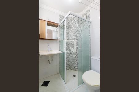 Banheiro de kitnet/studio à venda com 1 quarto, 20m² em Vila do Encontro, São Paulo