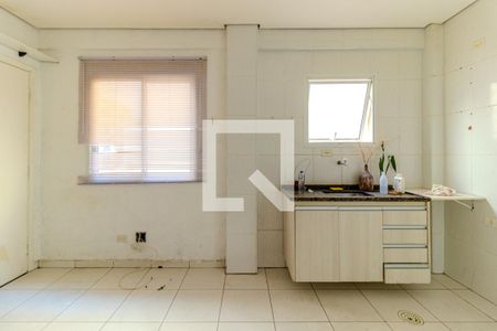 Sala e Cozinha de apartamento para alugar com 1 quarto, 44m² em Santa Efigênia, São Paulo