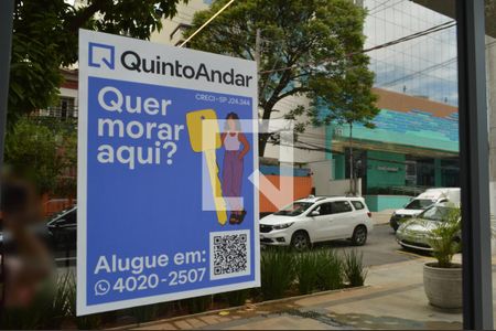 Studio para alugar com 23m², 1 quarto e sem vaga Studio para alugar com 23m², 1 quarto e sem vagaPlaca