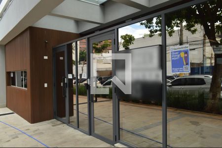 Studio para alugar com 23m², 1 quarto e sem vaga Studio para alugar com 23m², 1 quarto e sem vagaFachada e portaria