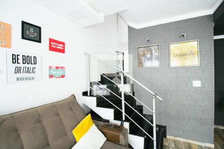 Sala de casa de condomínio à venda com 2 quartos, 115m² em Pedreira, São Paulo