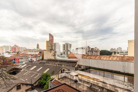 Varanda - Vista de kitnet/studio para alugar com 1 quarto, 26m² em Centro, São Paulo