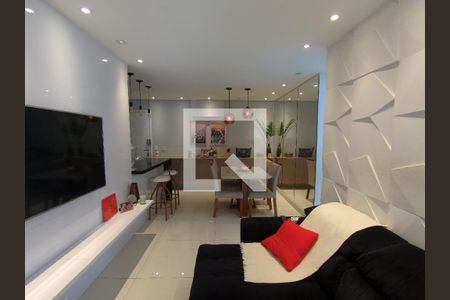 Sala de apartamento para alugar com 2 quartos, 80m² em Jardim Flor da Montanha, Guarulhos