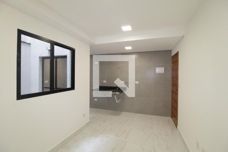 Sala/Cozinha e área de serviço de apartamento à venda com 2 quartos, 39m² em Jardim Nordeste, São Paulo