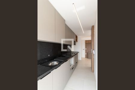 Cozinha de kitnet/studio à venda com 1 quarto, 46m² em Vila Nova Conceição, São Paulo