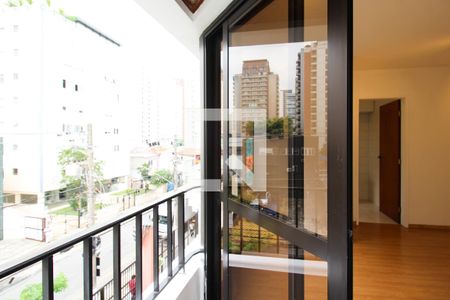 Varanda  de apartamento para alugar com 1 quarto, 37m² em Vila Nova Conceição, São Paulo