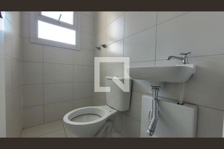 Banheiro  de apartamento para alugar com 3 quartos, 120m² em Campestre, Santo André