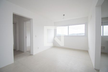 Sala/Cozinha de apartamento à venda com 2 quartos, 57m² em Santo Antônio, Porto Alegre