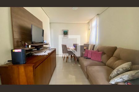 Sala de apartamento à venda com 2 quartos, 70m² em Calafate, Belo Horizonte
