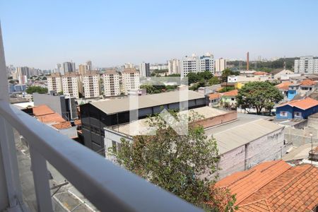 Vista da Sacada de apartamento à venda com 1 quarto, 45m² em Vila Alpina, São Paulo