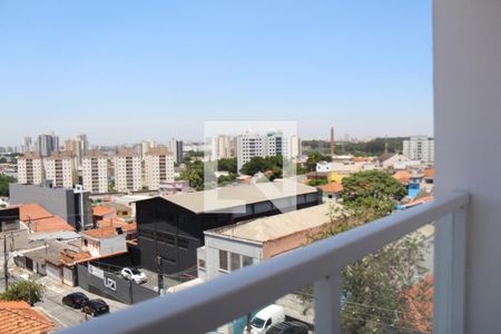 Varanda Sala de apartamento à venda com 1 quarto, 45m² em Vila Alpina, São Paulo