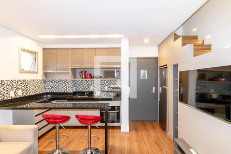 Sala de apartamento à venda com 1 quarto, 45m² em Vila Olímpia, São Paulo