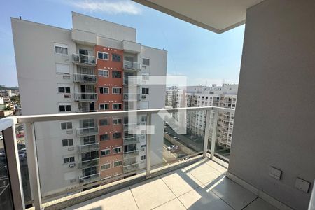 Varanda da Sala de apartamento para alugar com 2 quartos, 70m² em Anil, Rio de Janeiro