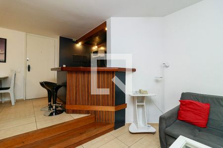 Sala de apartamento à venda com 1 quarto, 64m² em Cidade Monções, São Paulo