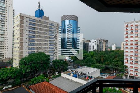 Sala - Vista de apartamento à venda com 1 quarto, 64m² em Cidade Monções, São Paulo