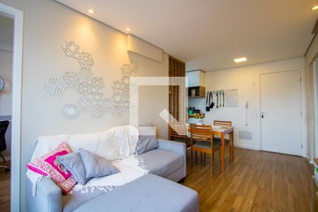 Sala de apartamento à venda com 2 quartos, 47m² em Jardim Jamaica, Santo André